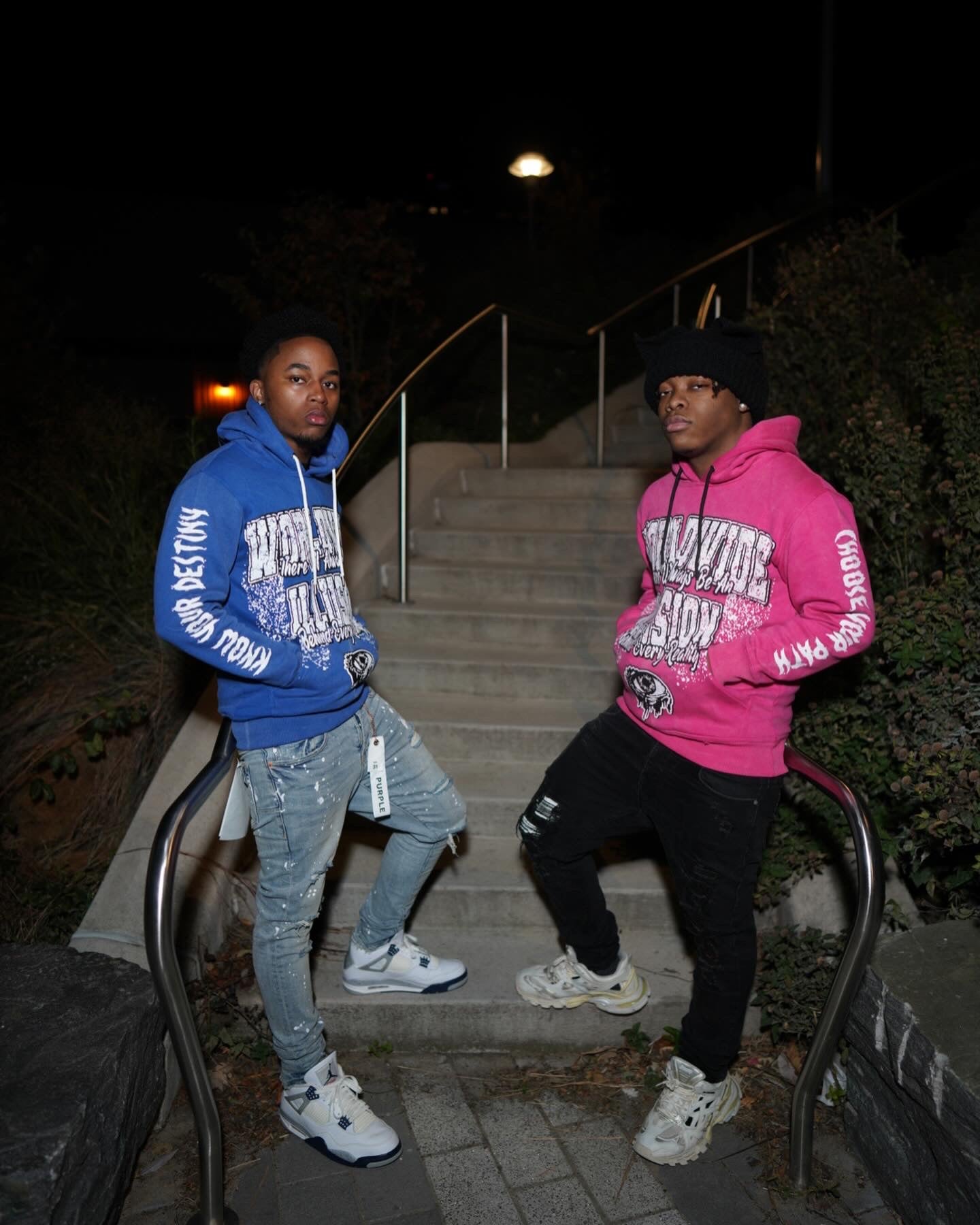 PINK VINTAGE HIDDEN REALITY HOODIE