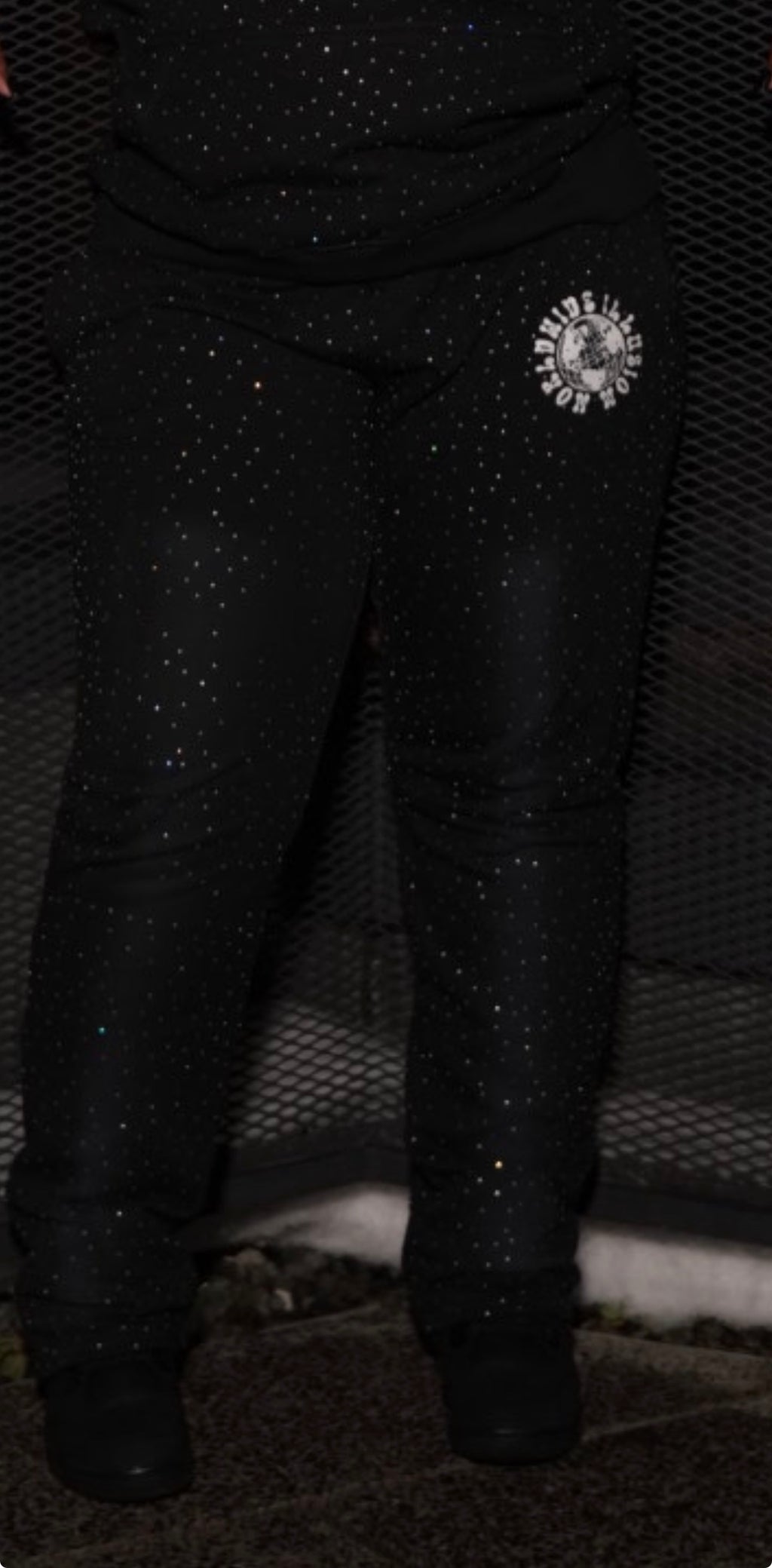 Only Way Rhinestone Sweatpants